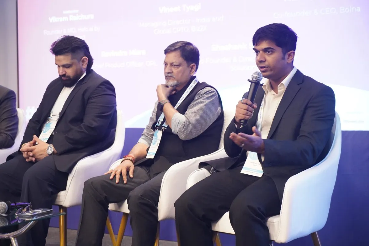 Panel discussion on stage