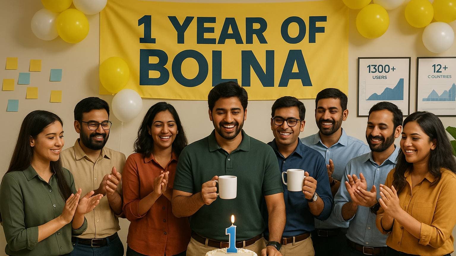Bolna Turns One: A Year of Growth and Innovation